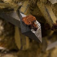 Anatase With Quartz & Siderite