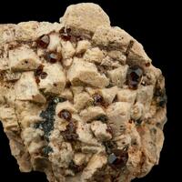 Spessartine On Orthoclase