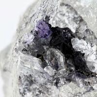Fluorite With Herkimer Diamond