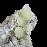 Wavellite On Quartz