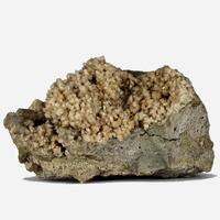 Natrolite With Calcite