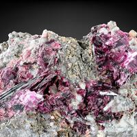 Erythrite With Quartz