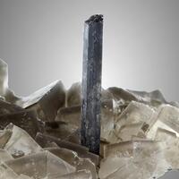 Stibnite With Fluorite