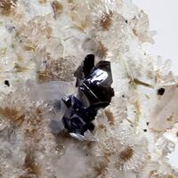 Molybdenite With Amethyst