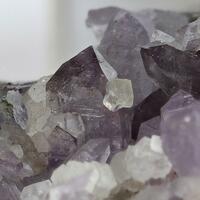 Amethyst With Calcite