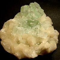 Powellite Fluorapophyllite & Stilbite