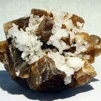 Harmotome On Calcite