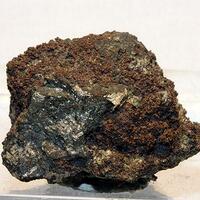 Native Copper On Arsenopyrite