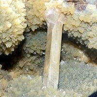 Baryte On Calcite