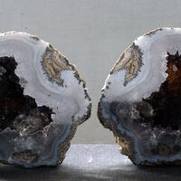 Agate With Amethyst