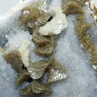 Dolomite On Siderite & Quartz