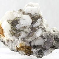 Fluorite Calcite & Pyrite