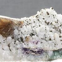 Fluorite Quartz & Chalcopyrite