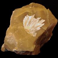 Baryte On Calcite