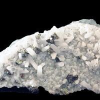 Chalcopyrite Calcite & Quartz