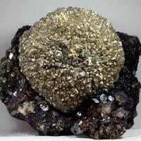 Marcasite With Fluorite