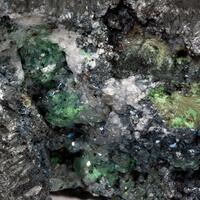 Malachite Crednerite & Pyrolusite