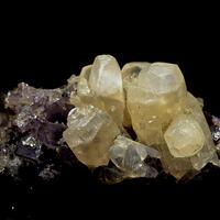 Calcite & Amethyst