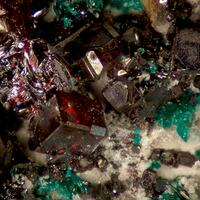 Cuprite & Brochantite