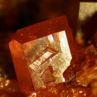 Wulfenite Var Chromian Wulfenite