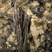 Cosalite Wolframite & Quartz