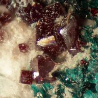 Cuprite & Brochantite