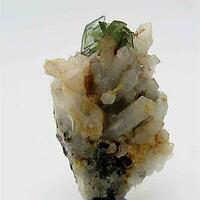 Ludlamite On Quartz