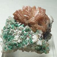 Baryte Malachite & Aragonite