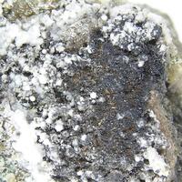 Native Silver Annabergite Erythrite & Skutterudite