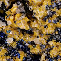 Fluoro-richterite Calcite & Hematite