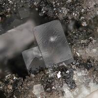 Anglesite Tenorite & Fluorite
