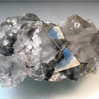 Apophyllite On Quartz