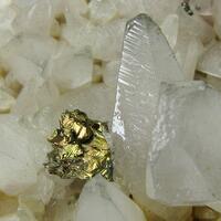 Chalcopyrite & Calcite