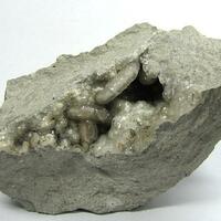 Thomsonite-Ca & Calcite