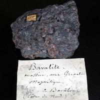 Chamosite Var Bavalite & Garnet