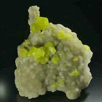 Native Sulphur & Calcite