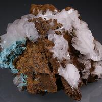 Calcite & Rosasite