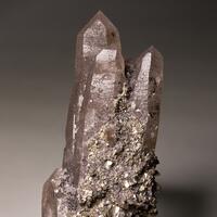 Smoky Quartz & Pyrite