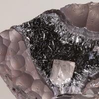 Quartz On Hematite Var Specularite & Hematite Var Kidney Ore