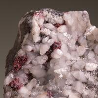 Calcite & Cinnabar