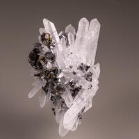 Sphalerite & Rock Crystal
