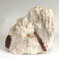 Sussexite With Zincite & Calcite