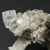 Fluorite With Quartz & Pyrrhotite