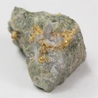 Gold With Pyrite & Epidote