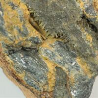 Stibnite With Stibiconite & Quartz