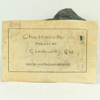 Chalcocite With Malachite