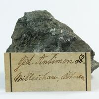 Native Antimony With Stibnite