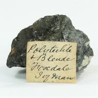 Argentotennantite With Sphalerite