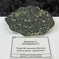 Sphalerite With Chalcopyrite