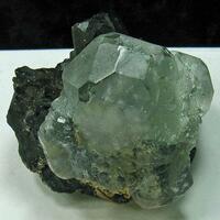 Fluorite On Sphalerite